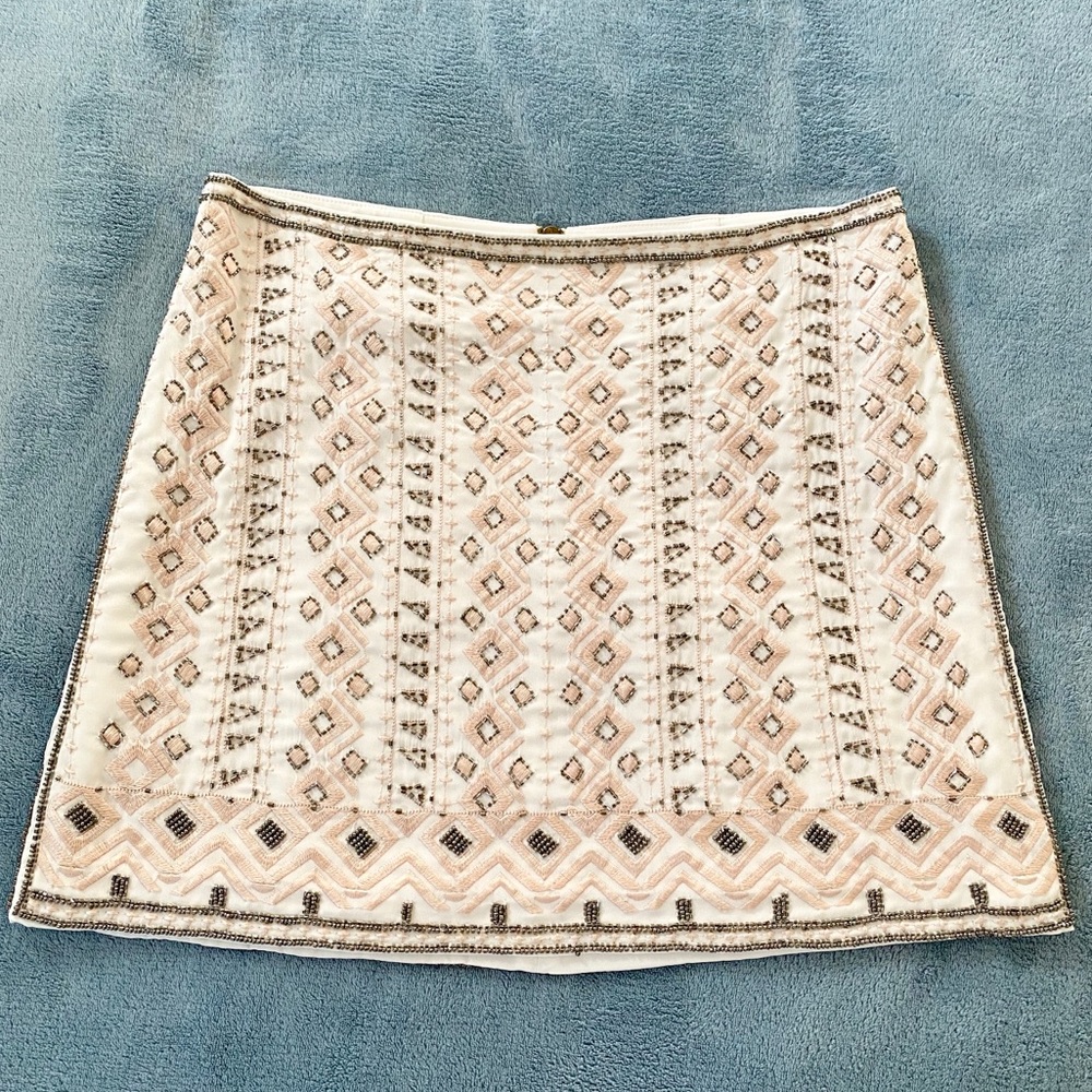 Club Monaco Rhys Embellished Skirt